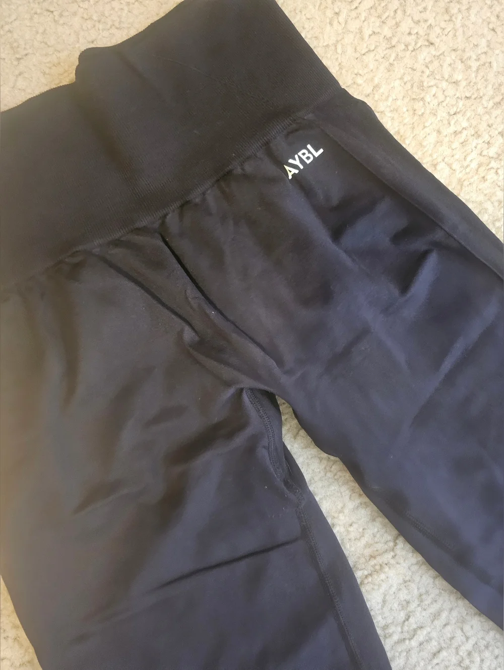 AYBL Empower Seamless Black High-Waist Active Leggings - Picture 2 of 4